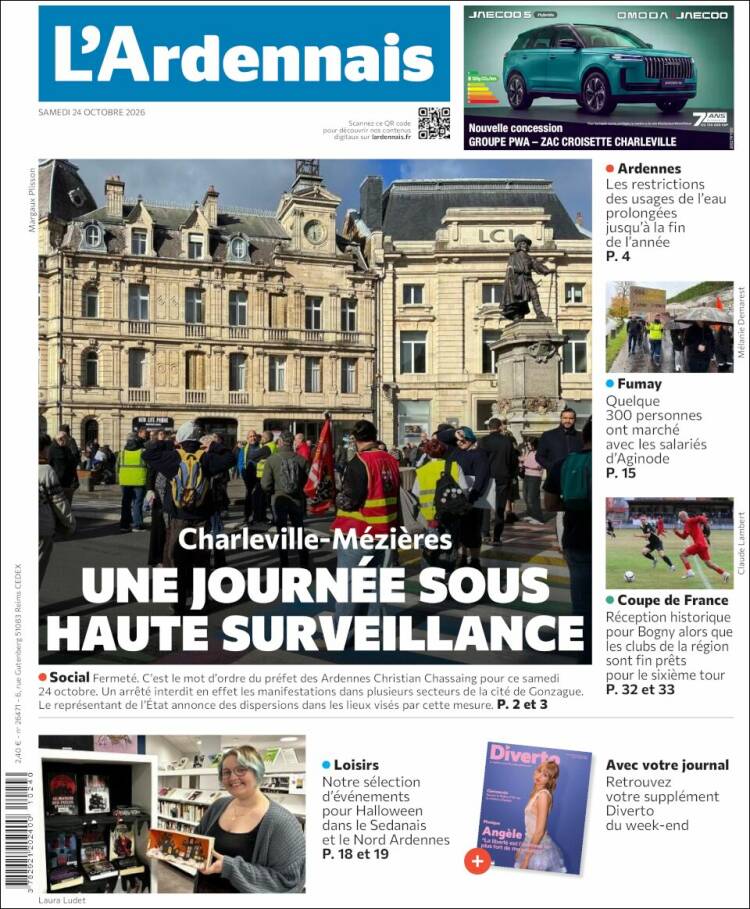 Portada de L'Ardenais (France)