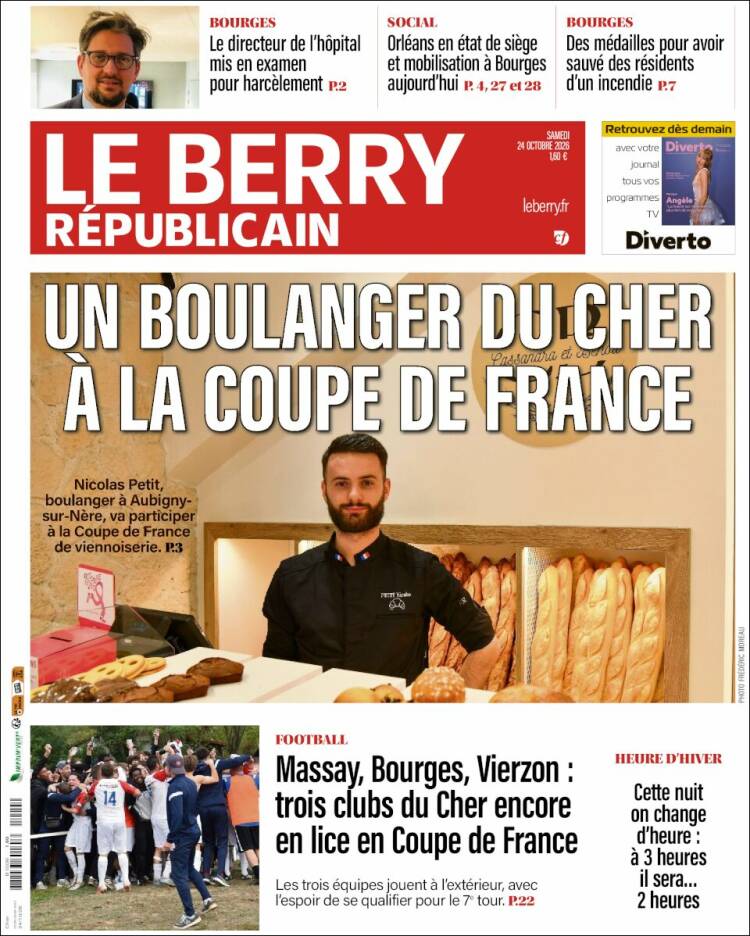 Portada de Berry Republicain (France)