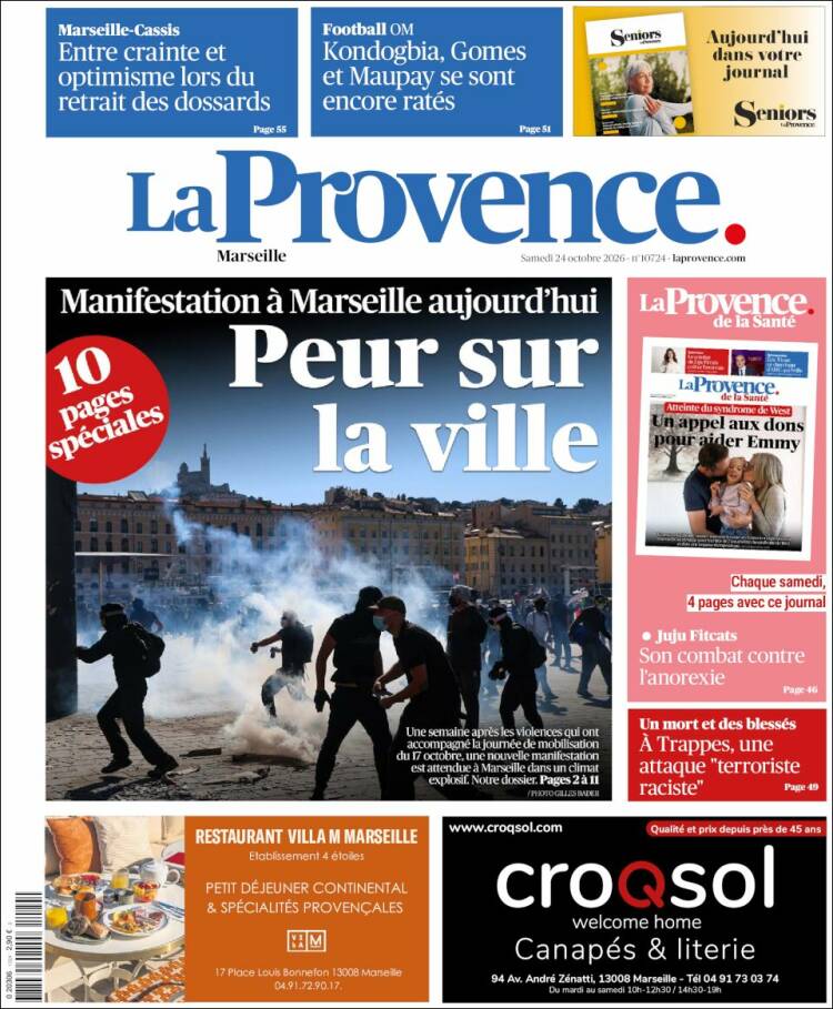 Portada de La Provence (France)