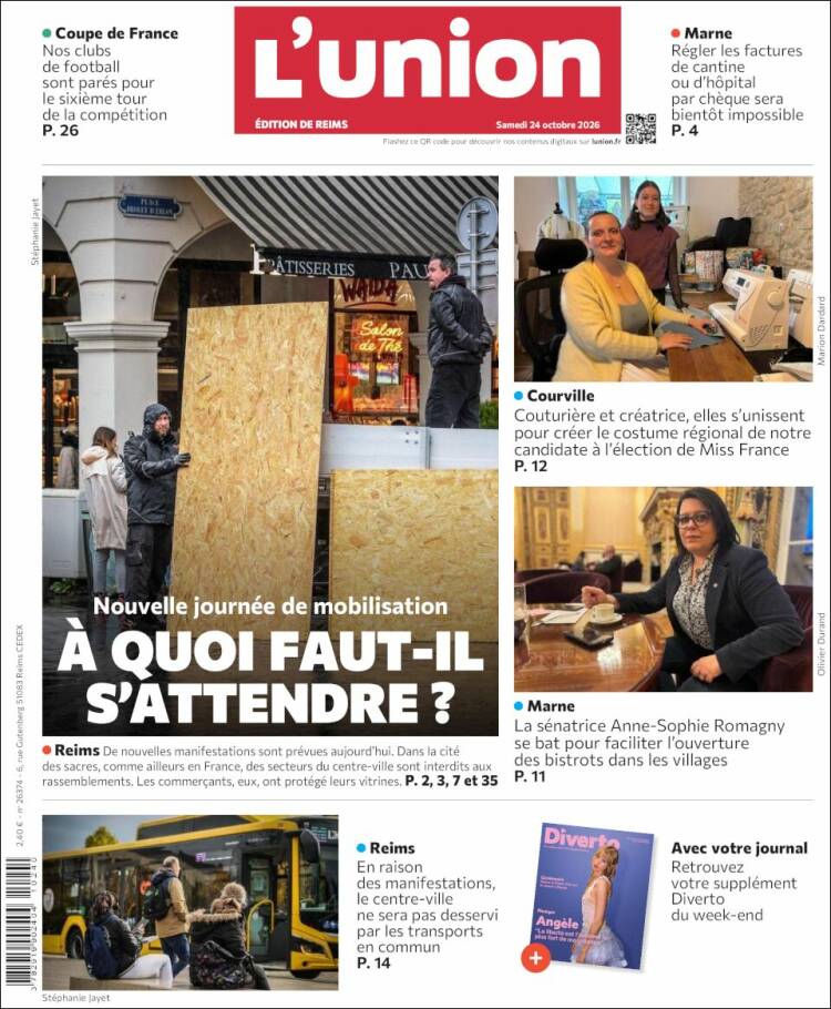 Portada de L'Union (France)