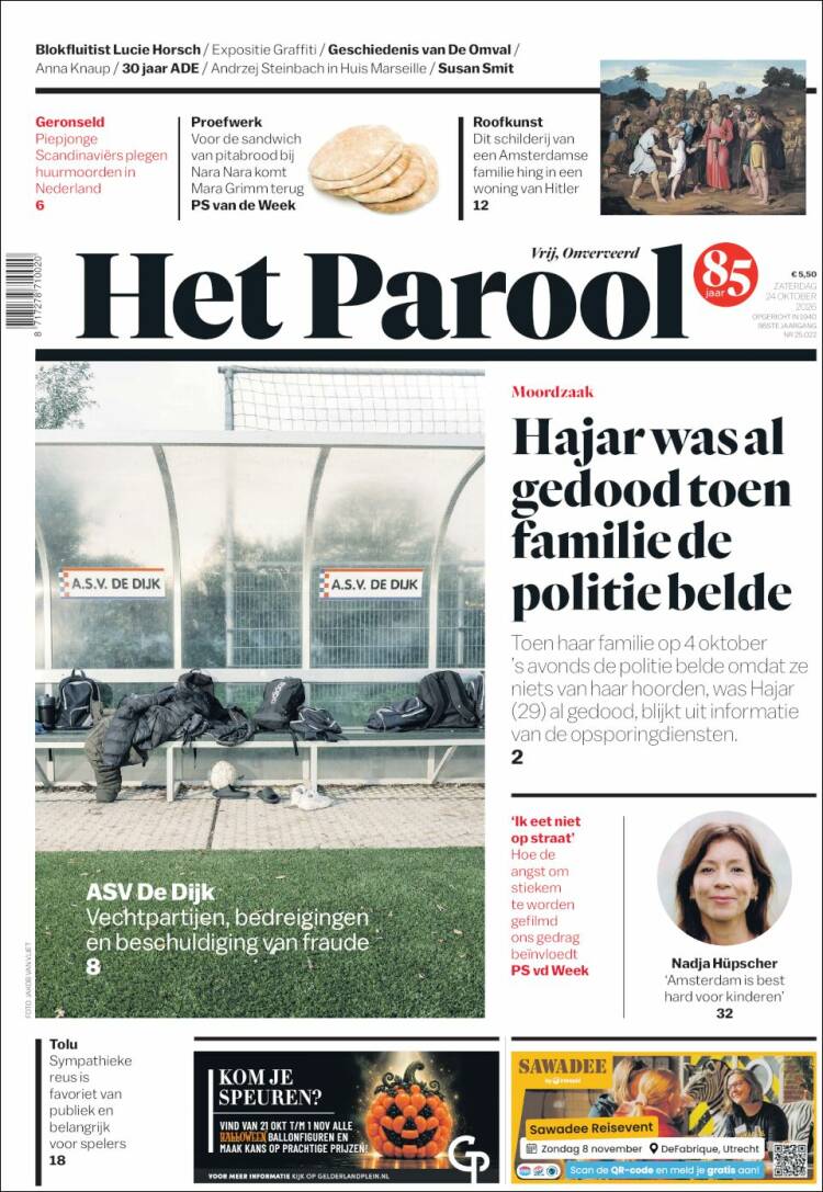 Portada de Het Parool (Netherlands)