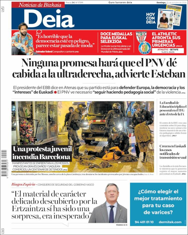 Portada de Deia (Spain)