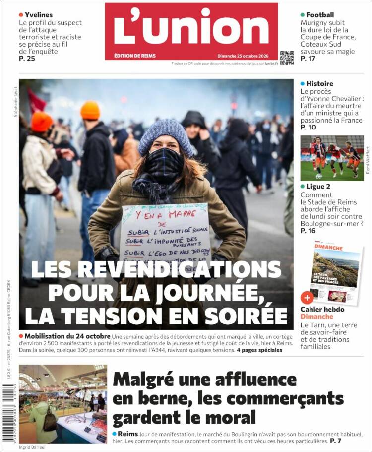 Portada de L'Union (France)