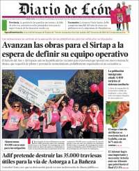 Portada de Diario de León (Espa&ntilde;a)