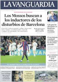 Portada de La Vanguardia (Spain)