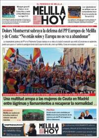 Portada de Melilla Hoy (Espa&ntilde;a)