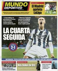 Portada de Mundo Deportivo Gipuzkoa (Espa&ntilde;a)
