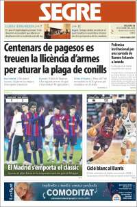 Portada de Segre (Espa&ntilde;a)