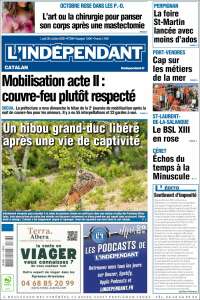 Portada de Le Indépendant (Francia)