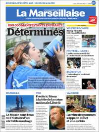Portada de La Marseillaise (France)