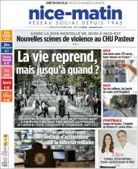 Portada de Nice-Matin (France)