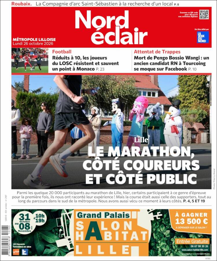 Portada de Nord Éclair (Francia)