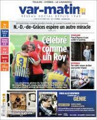 Portada de Var-Matin (France)