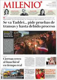 Portada de Milenio de León (M&eacute;xico)