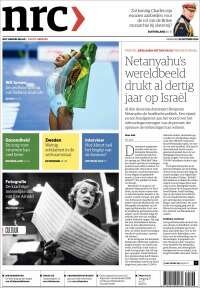 Portada de NRC Handelsblad (Pa&iacute;ses Bajos)