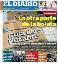 Portada de El Diario NY (USA)