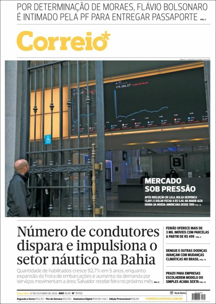 Portada de Correio* (Brasil)
