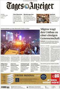 Portada de Tages-Anzeiger (Switzerland)