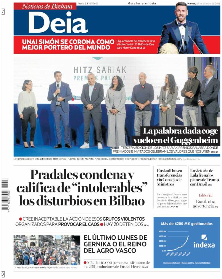 Portada de Deia (Spain)