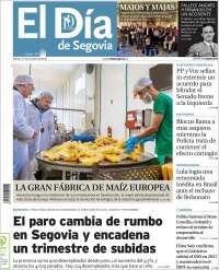 Portada de El Día de Segovia (Spain)