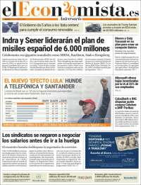 Portada de El Economista (Spain)