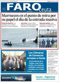 Portada de El Faro de Ceuta (Spain)