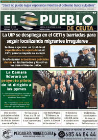Portada de El Pueblo de Ceuta (Spain)