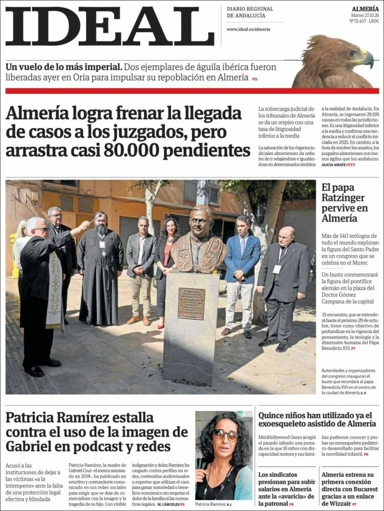 Portada de Ideal Almeria (Espa&ntilde;a)