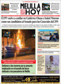 Portada de Melilla Hoy (Spain)
