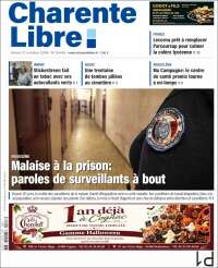 Portada de Charente Libre (Francia)