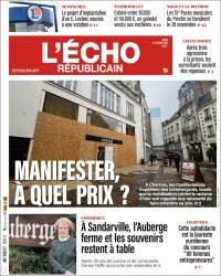 Portada de L'Echo Républicain (France)