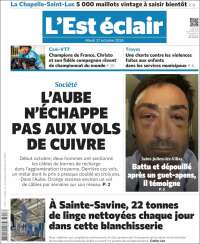 Portada de L'Est Eclair (France)