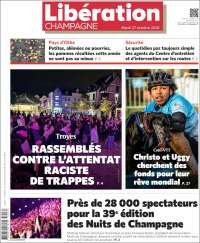 Portada de Libération Champagne (France)