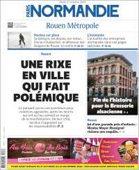 Portada de Paris Normandie (Francia)