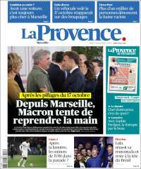 Portada de La Provence (Francia)