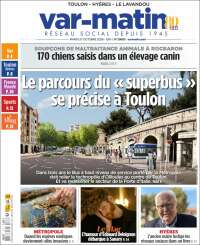Portada de Var-Matin (Francia)