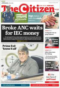 Portada de The Citizen (Afrique du Sud)