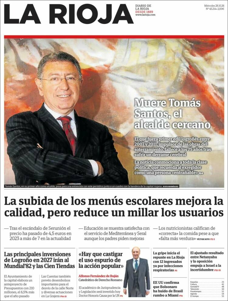 Portada de La Rioja (Spain)