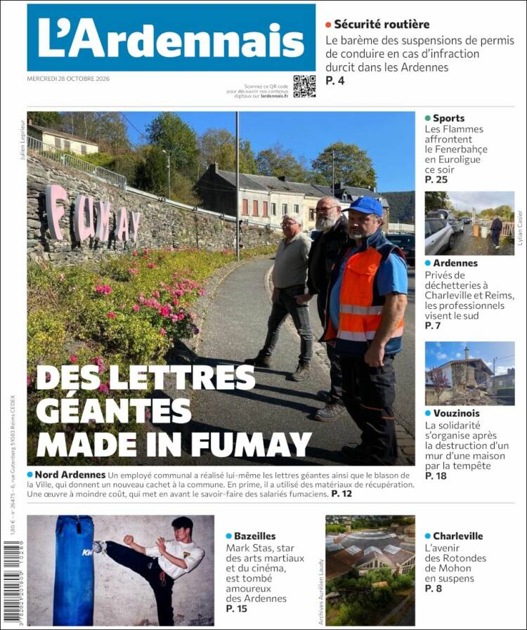 Portada de L'Ardenais (France)