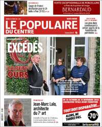 Portada de Le Populaire du Centre (France)