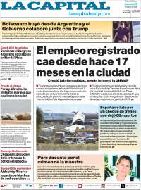 Portada de Diario La Capital - Mar del Plata (Argentina)