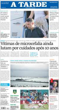 Portada de Diário A Tarde (Br&eacute;sil)