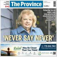 Portada de The Province (Canada)