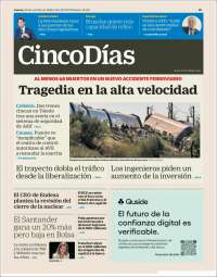 Portada de Cinco Días (Espa&ntilde;a)