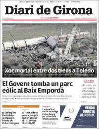 Portada de Diari de Girona (Espa&ntilde;a)