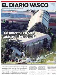 Portada de Diario Vasco (Espa&ntilde;a)