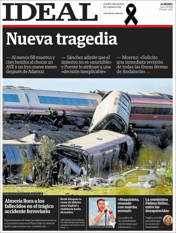 Portada de Ideal Almeria (Espa&ntilde;a)