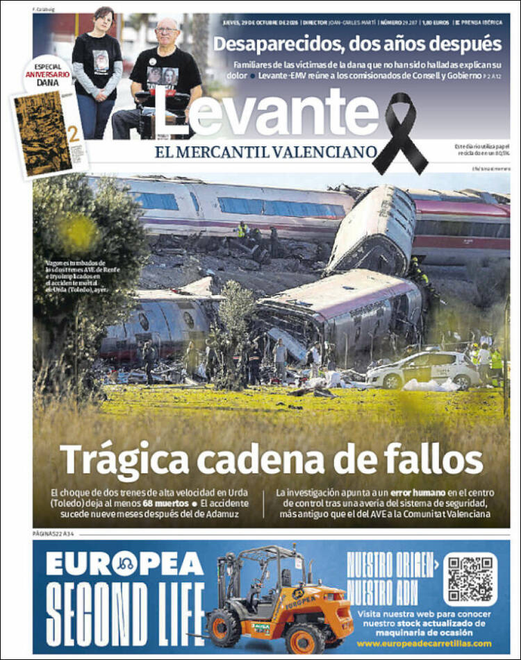 Portada de Levante (Espa&ntilde;a)