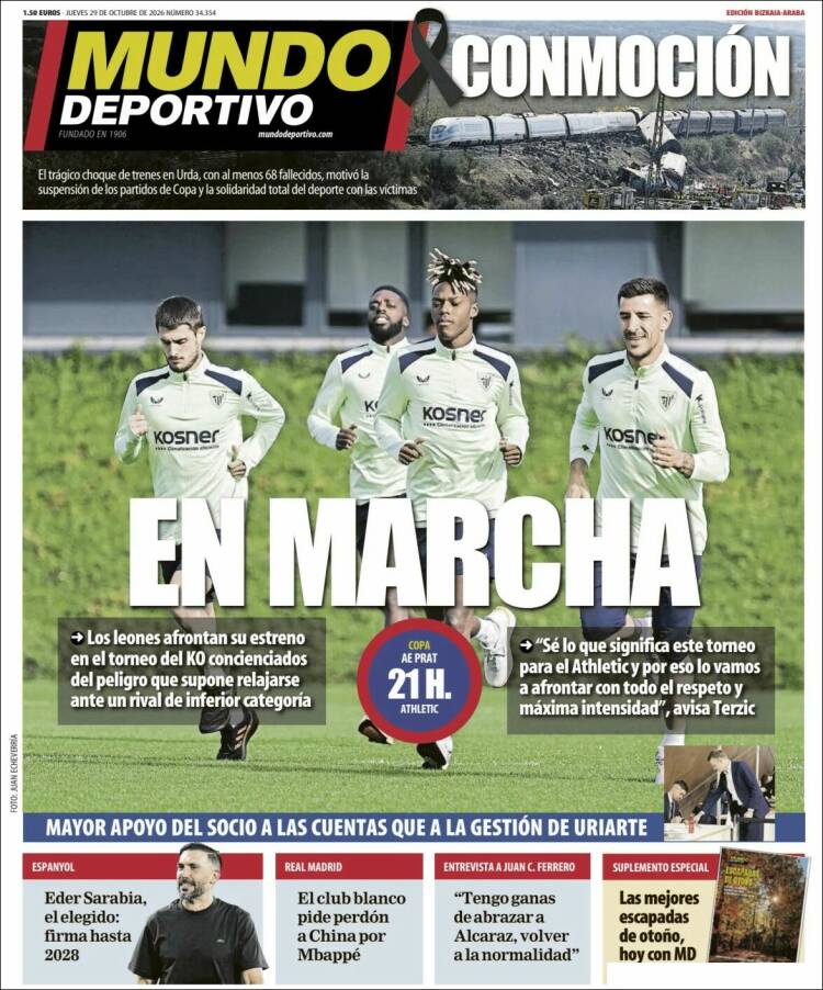 Portada de Mundo Deportivo Bizkaia (Espa&ntilde;a)