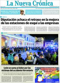 Portada de La Nueva Crónica (Espagne)